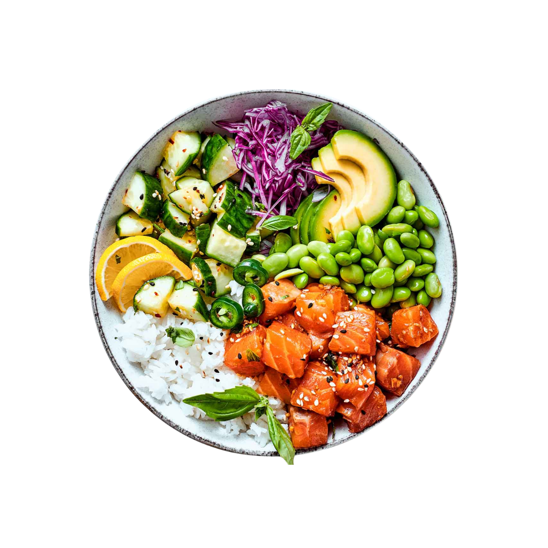 Pokebowl Zalm